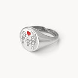 Anello Chevalier Tondo