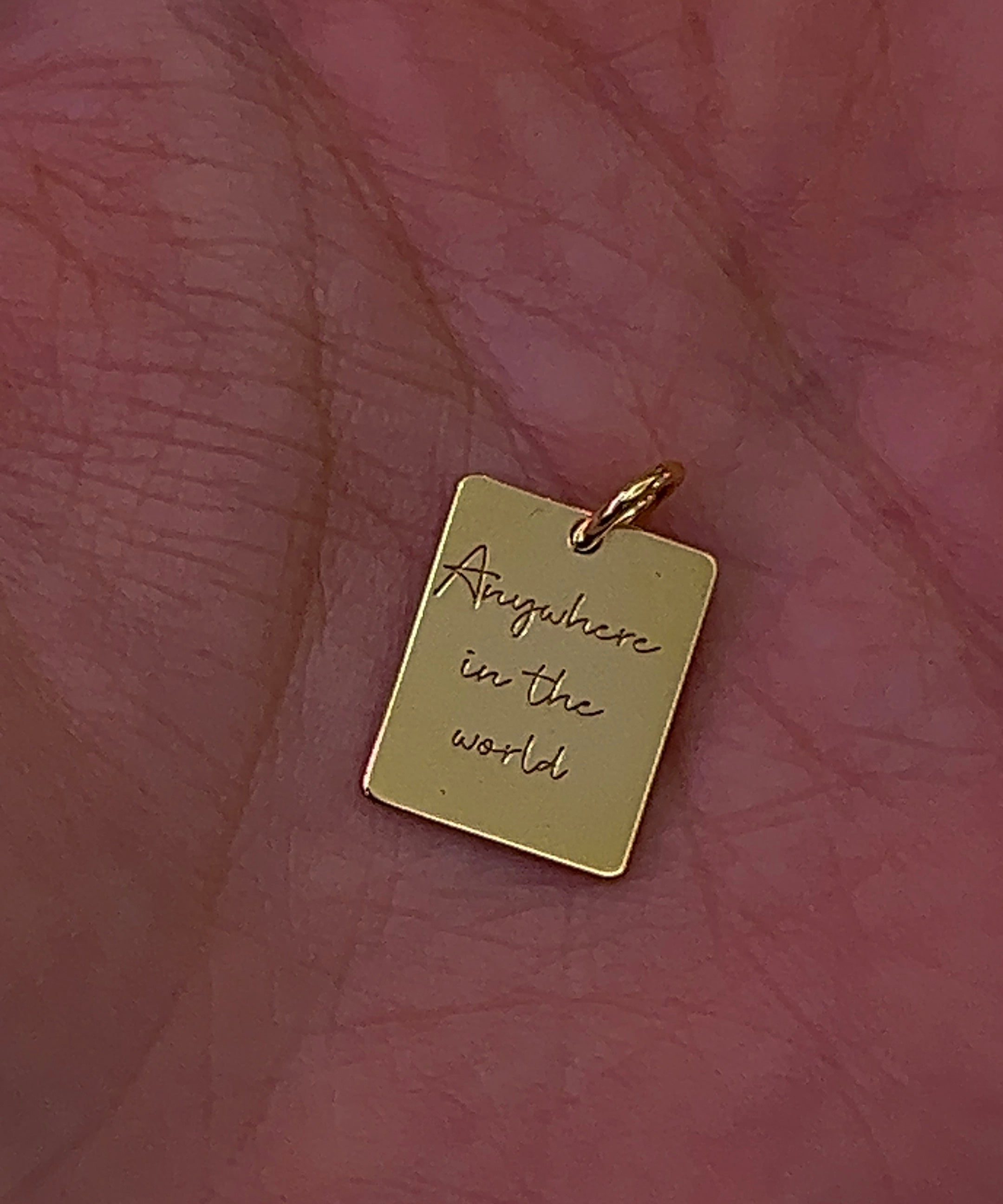 Targhetta, ho un pensiero per te.