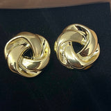 Orecchini bottone vintage