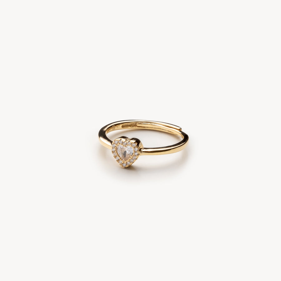 Anello sales con zircone